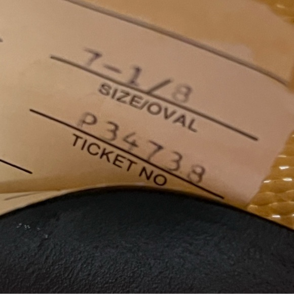 Stallion by STETSON straw cowboy hat, tan, hard shell - Picture 8 of 14